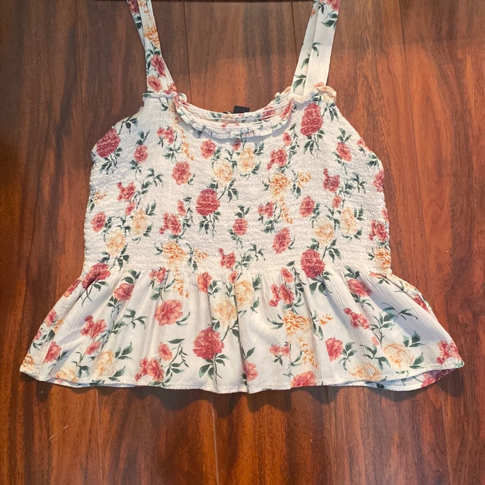 American Eagle Outfitters Floral Tank Top
